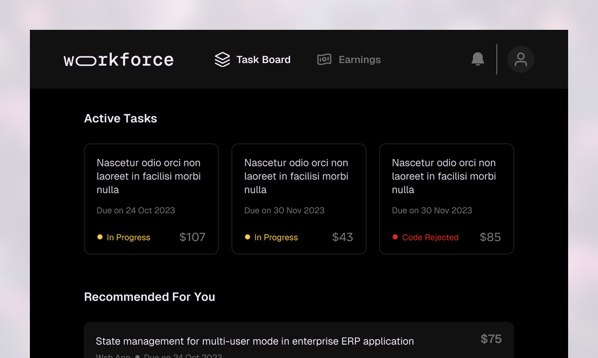 Workforce cover